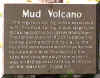 Mud Volcano Sign